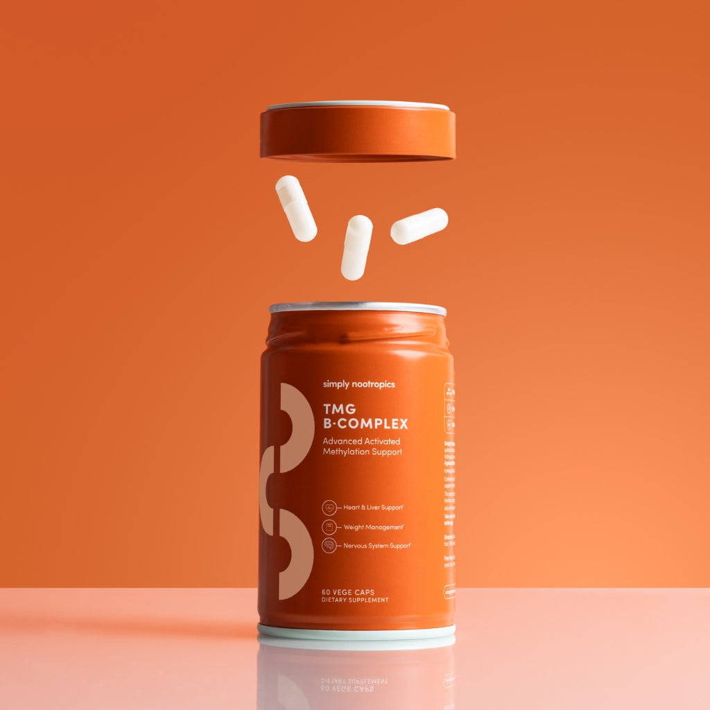 Best TMG Betaine B-Complex Activated B Vitamins Supplements Capsules