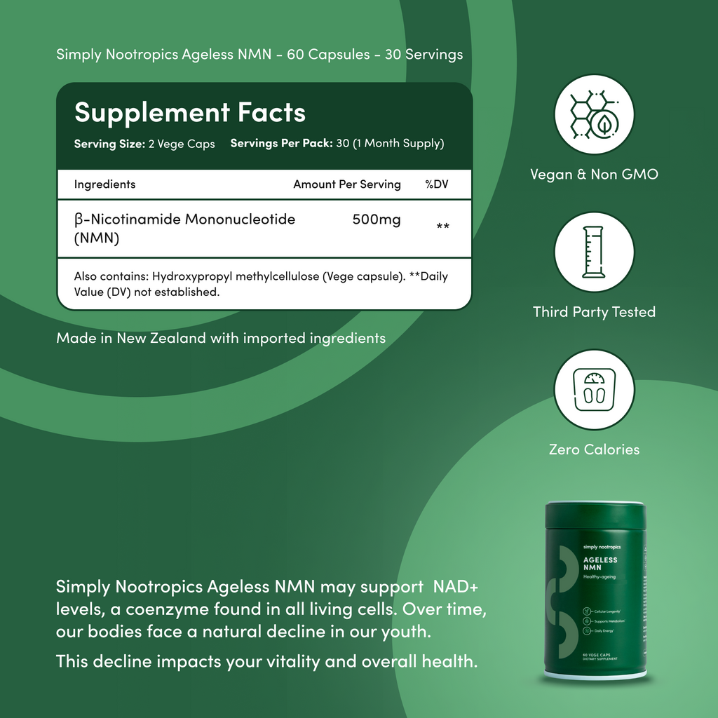 NMN Capsules for NAD+